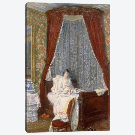The French Breakfast, 1910  Canvas Print #BMN4775} by Childe Hassam Art Print