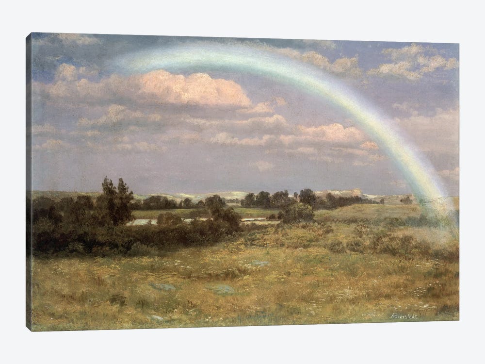 After the Storm  by Albert Bierstadt 1-piece Canvas Art