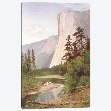 El Capitan, Yosemite Valley  Canvas Print #BMN4783} by William Keith Canvas Art Print