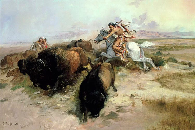 Buffalo Hunt, 1897 