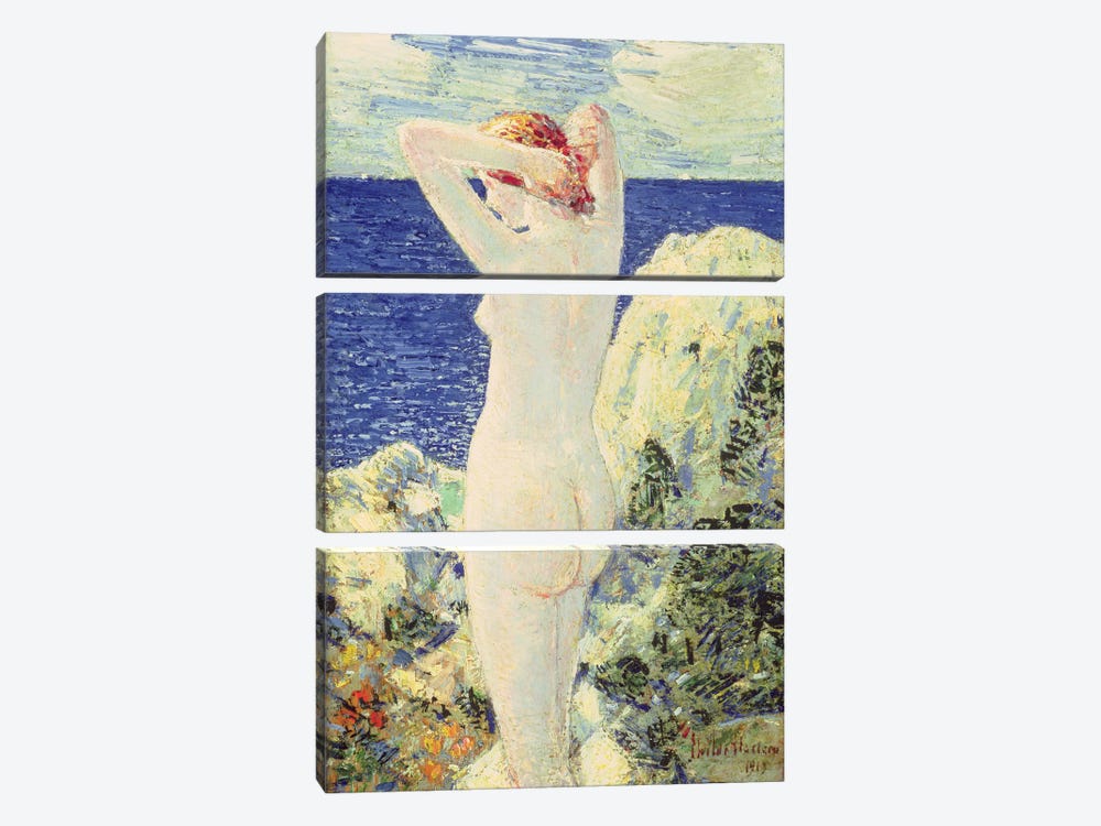 The Bather, 1915  3-piece Canvas Print