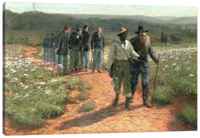 Going Home, 1887  Canvas Art Print