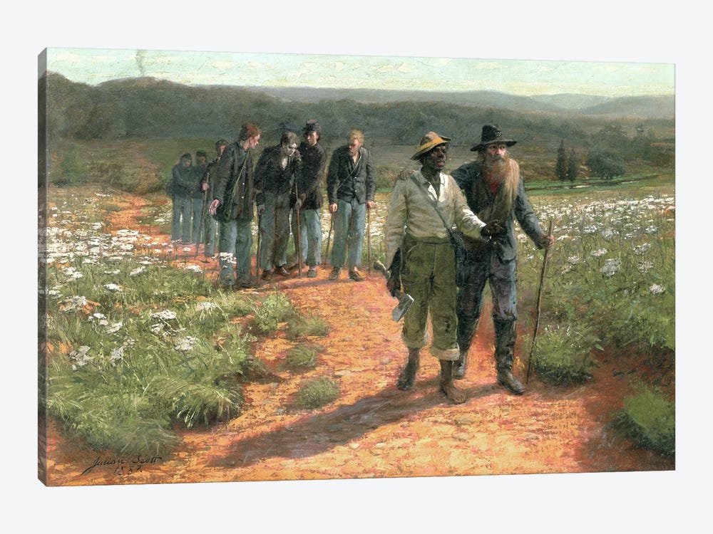 Going Home, 1887  1-piece Canvas Art