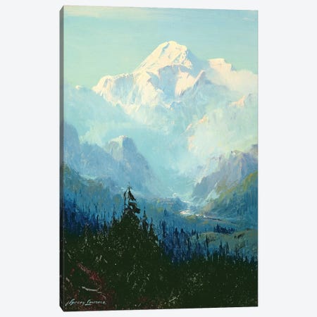 Mount McKinley  Canvas Print #BMN4801} by Sidney Laurence Canvas Wall Art