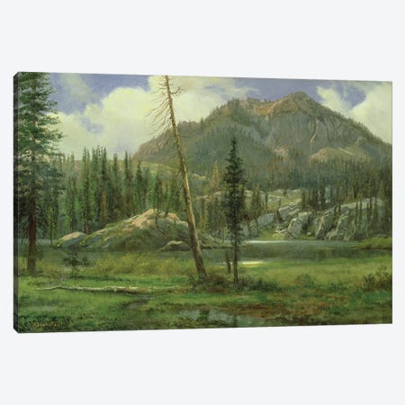 Sierra Nevada Mountains  Canvas Print #BMN4803} by Albert Bierstadt Canvas Wall Art