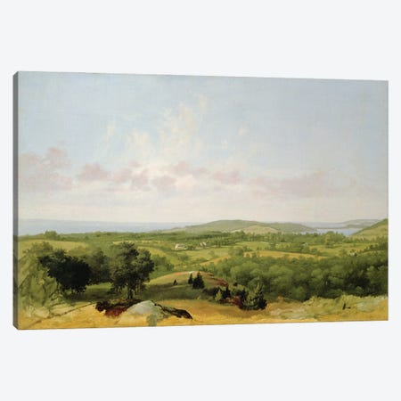 View of Narragansett Bay, Near Warwick, Rhode Island  Canvas Print #BMN4804} by David Johnson Art Print