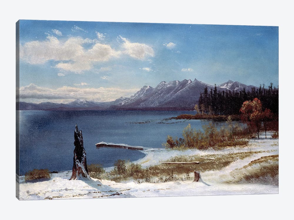 Lake Tahoe  by Albert Bierstadt 1-piece Canvas Wall Art