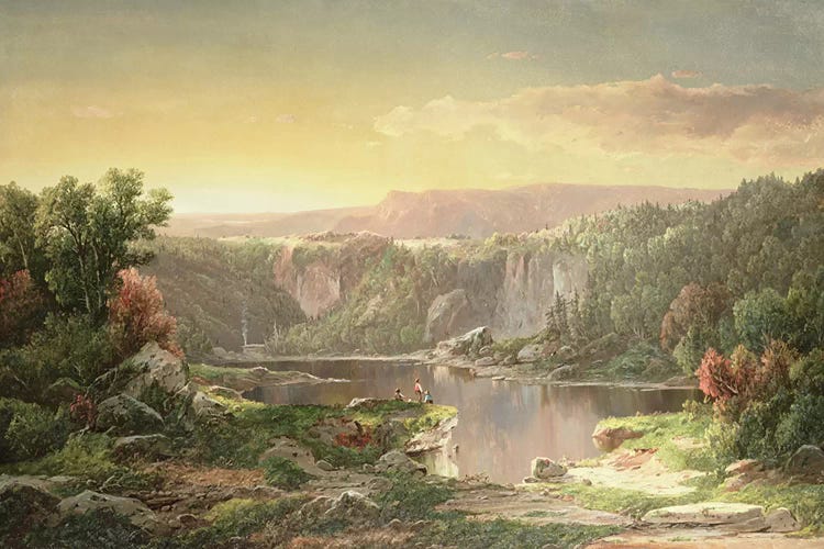 Mountain Lake near Piedmont, Maryland  by William Sonntag wall art