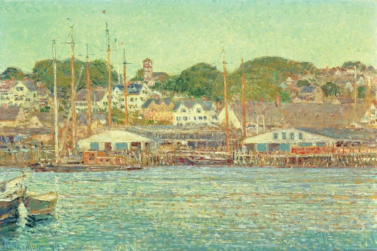 Gloucester Harbour, 1917 