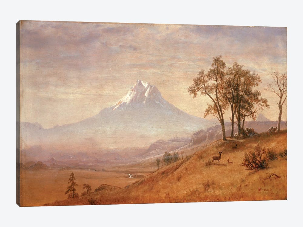 Mount Hood, 1863  by Albert Bierstadt 1-piece Canvas Wall Art