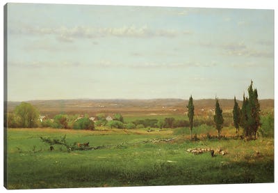 Near Eagleswood, 1869  Canvas Art Print