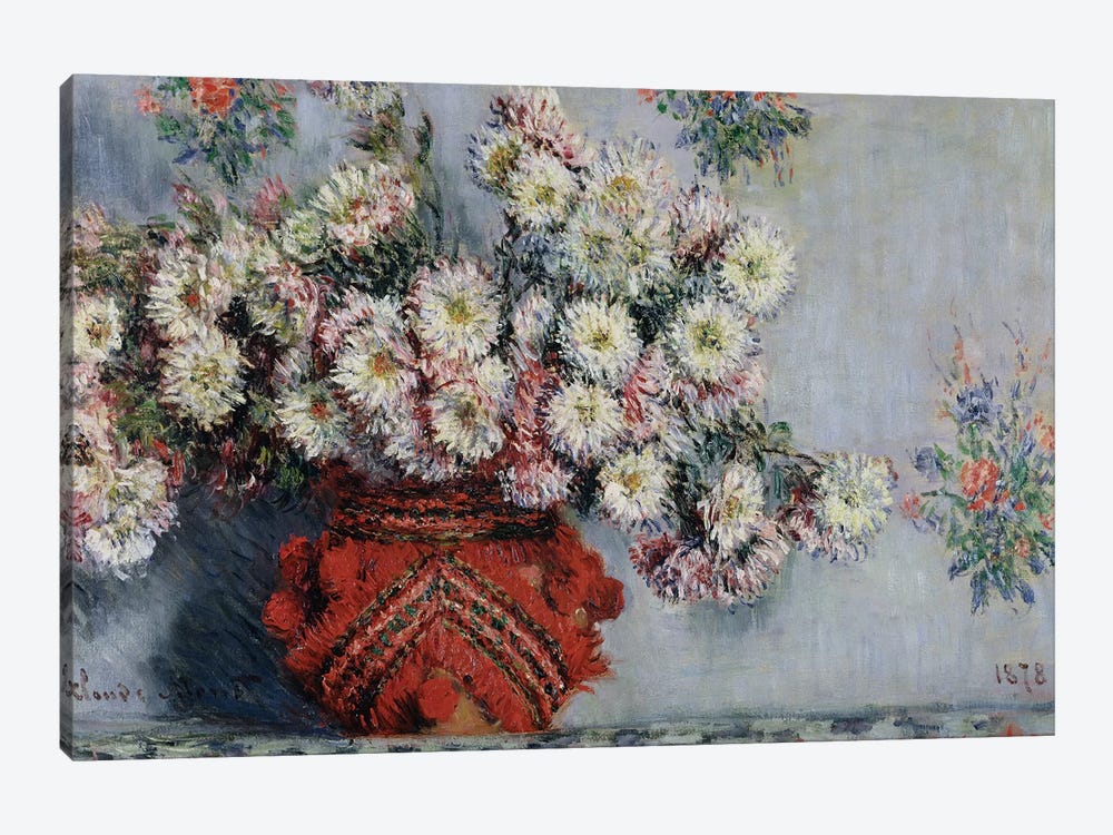Chrysanthemums, 1878  1-piece Canvas Artwork