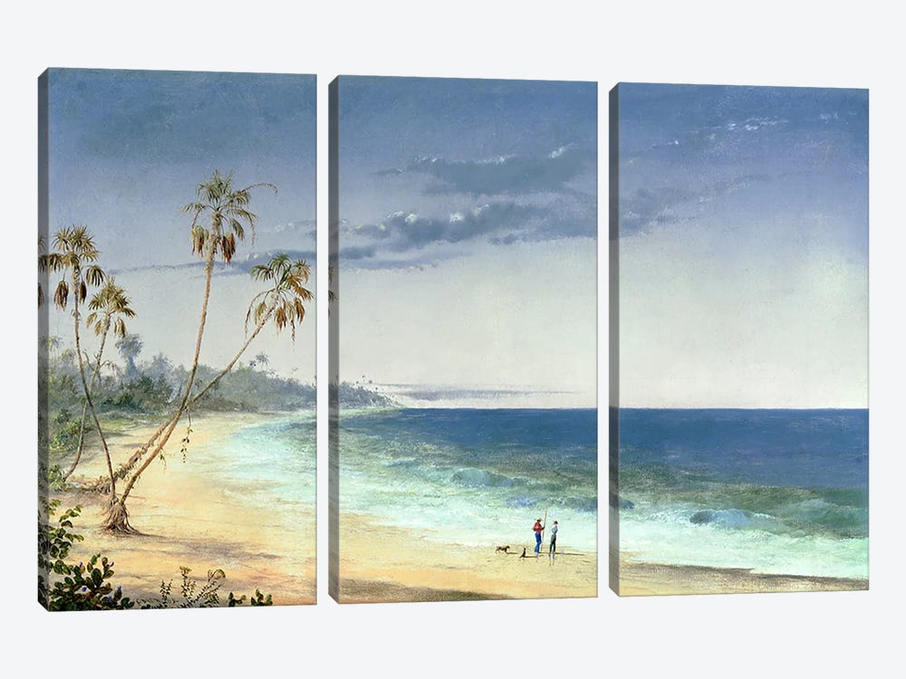 Cuban Landscape, 1866  by Charles de Wolfe Brownell 3-piece Canvas Artwork