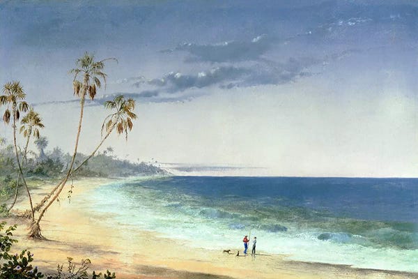 Coastlines: Cuban Landscape, 1866  by Charles de Wolfe Brownell