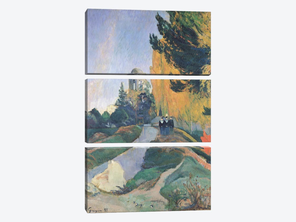 The Alyscamps, Arles, 1888  3-piece Art Print