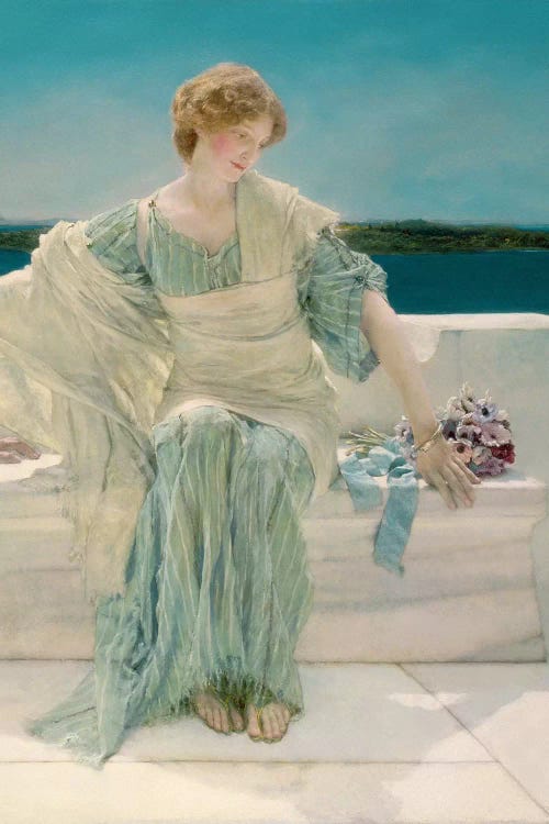 Ask me no more, 1906   by Sir Lawrence Alma-Tadema wall art