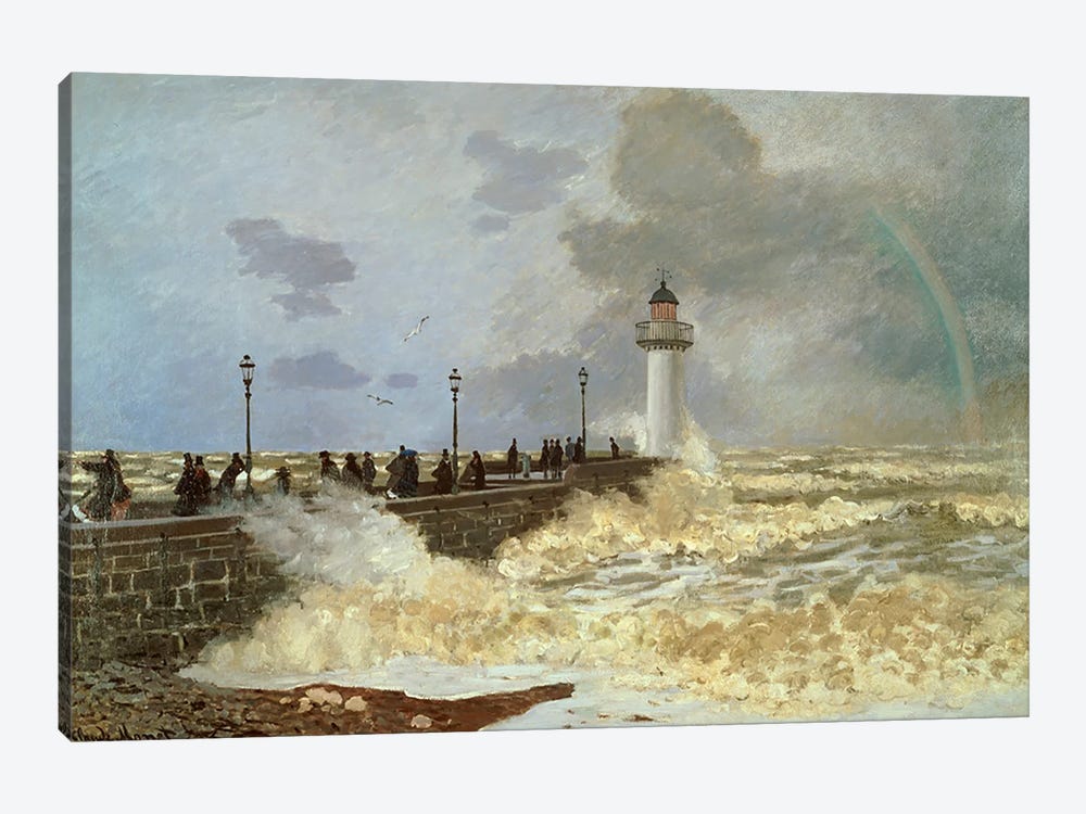 The Quay at Le Havre, 1868  1-piece Canvas Artwork