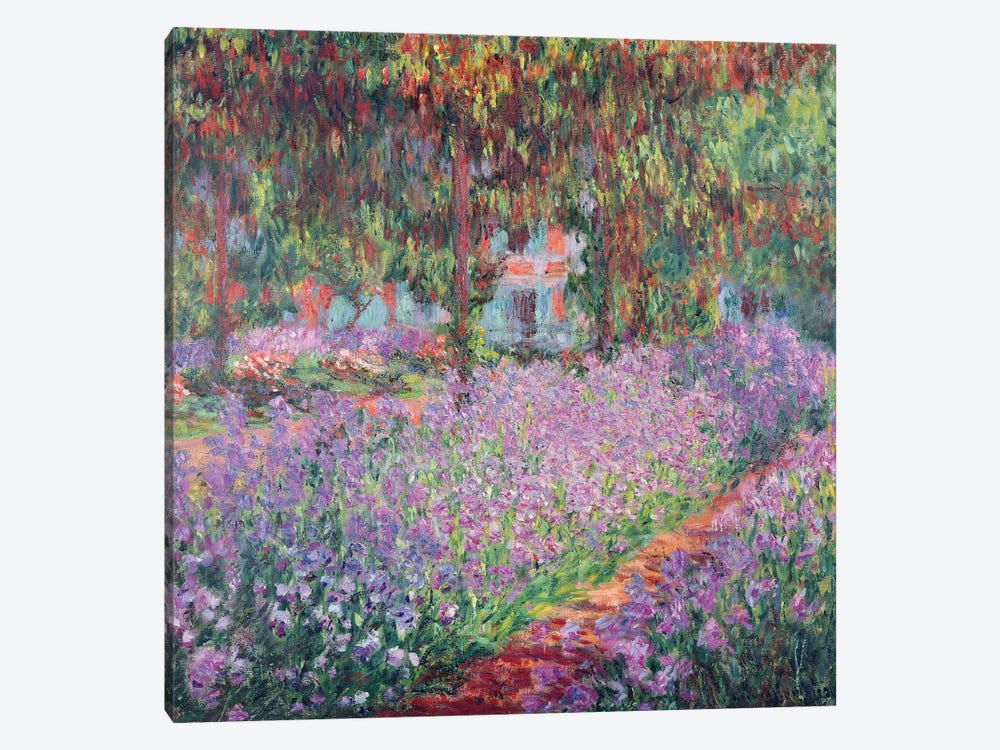 The Artist's Garden at Giverny, 1900  by Claude Monet 1-piece Art Print
