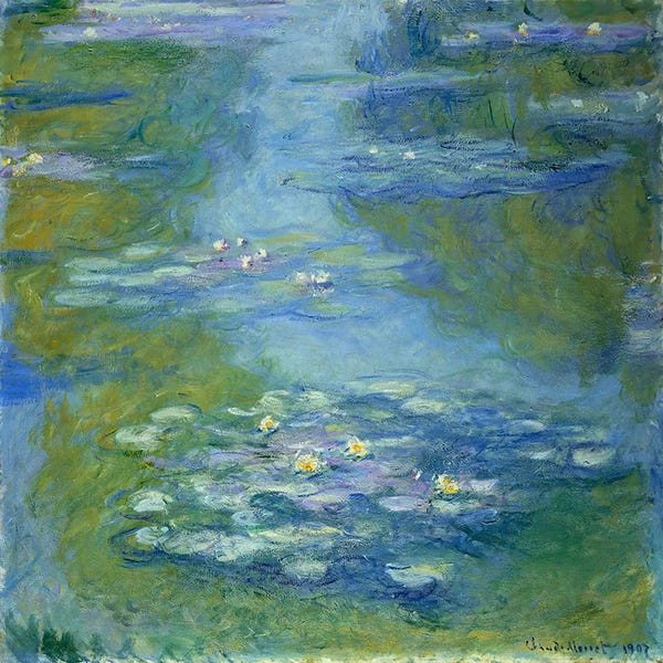 Claude Monet: Waterlilies, 1907  by Claude Monet