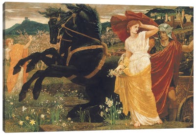 The Fate of Persephone, 1877  Canvas Art Print