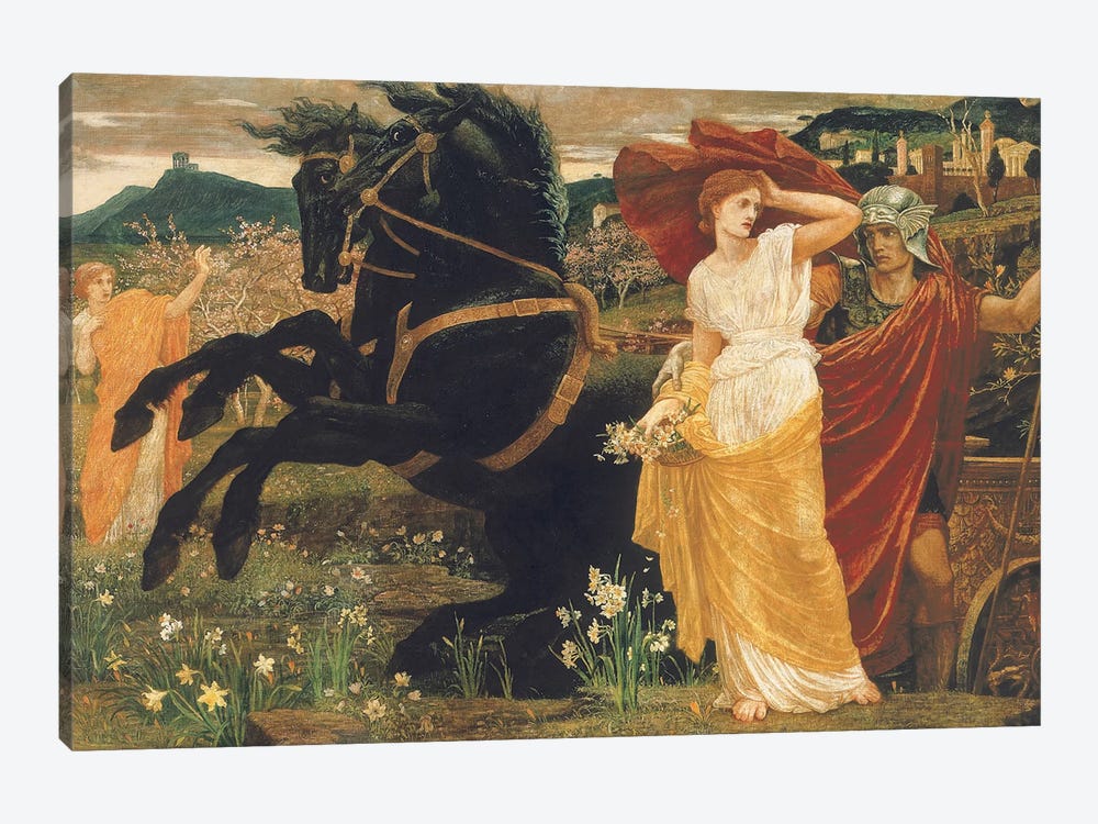 The Fate of Persephone, 1877  by Walter Crane 1-piece Canvas Wall Art