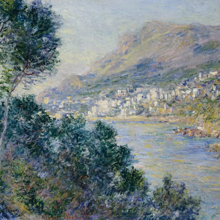 Monte Carlo, Vue de Cap Martin, 1884 