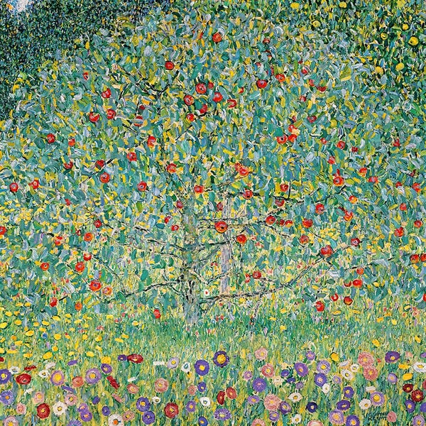 All Things Klimt: Apple Tree (Apfelbaum), 1912  by Gustav Klimt