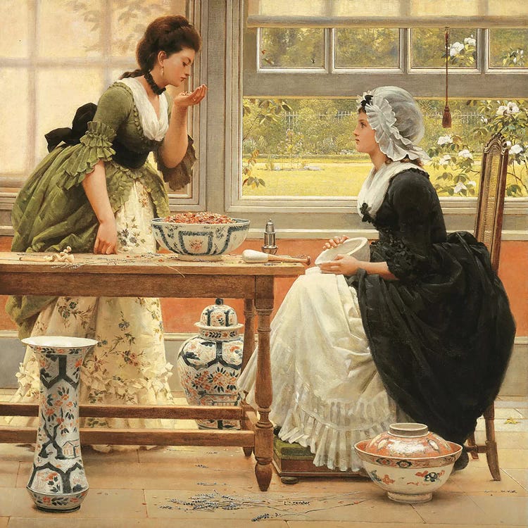 Pot-Pourri  by George Dunlop Leslie wall art