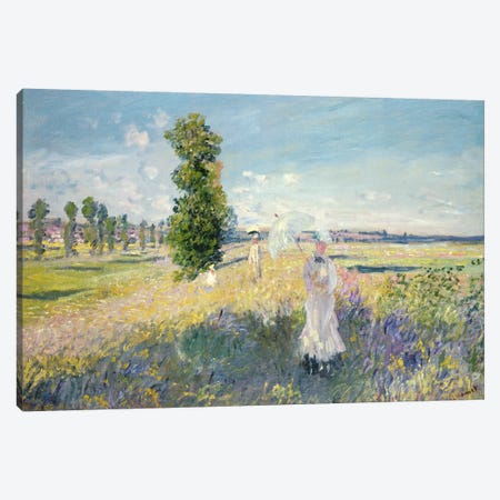 The Walk  Canvas Print #BMN503} by Claude Monet Canvas Art Print
