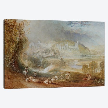 Arundel Castle and Town, c.1824  Canvas Print #BMN5050} by J.M.W. Turner Canvas Wall Art