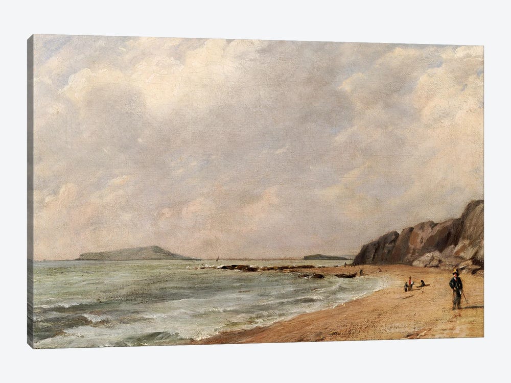 A View of Osmington Bay, Dorset, Looking Towards Portland Island by John Constable 1-piece Canvas Artwork