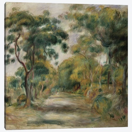 Landscape at Noon, 1900  Canvas Print #BMN5059} by Pierre Auguste Renoir Canvas Wall Art