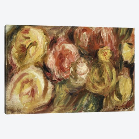 Roses, 1919  Canvas Print #BMN5060} by Pierre-Auguste Renoir Art Print