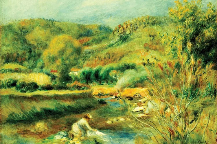 The Washerwoman, c.1891  by Pierre-Auguste Renoir wall art