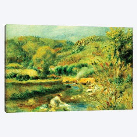 The Washerwoman, c.1891  Canvas Print #BMN5065} by Pierre-Auguste Renoir Canvas Art