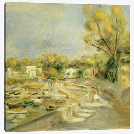 Cagnes Countryside  Canvas Print #BMN5067} by Pierre-Auguste Renoir Canvas Wall Art