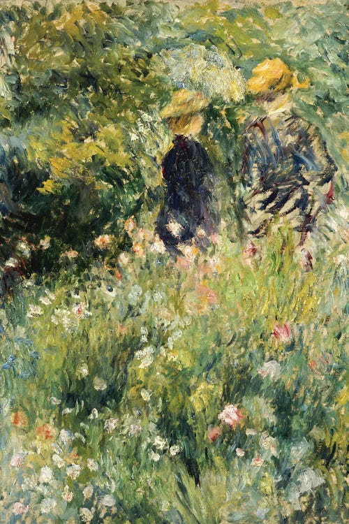 Conversation in a Rose Garden, 1876 