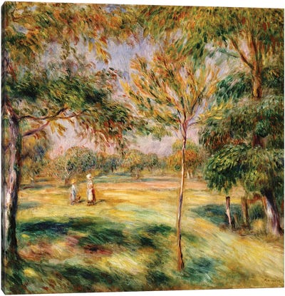 The Glade, 1895  Canvas Art Print - Pierre Auguste Renoir