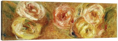 Strewn Roses, c.1915  Canvas Art Print - Pierre Auguste Renoir