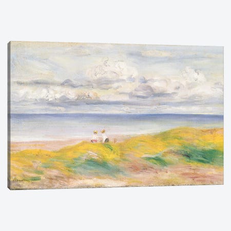On the Cliffs, 1880  Canvas Print #BMN5076} by Pierre-Auguste Renoir Canvas Print
