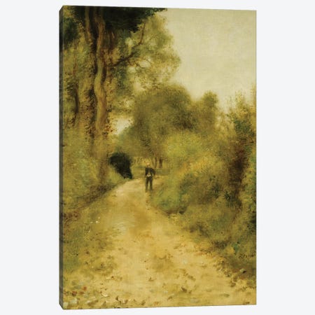 On the Path  Canvas Print #BMN5084} by Pierre-Auguste Renoir Canvas Wall Art