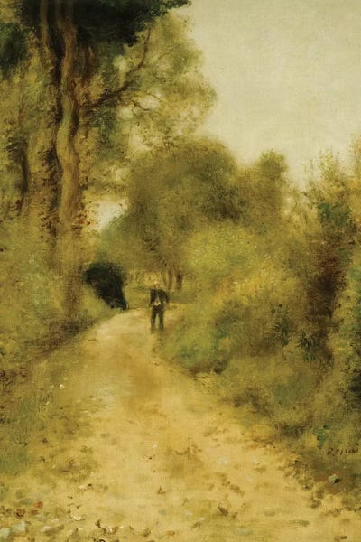 Pierre-Auguste Renoir: On the Path  by Pierre-Auguste Renoir
