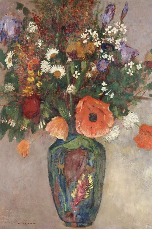 Bouquet of Flowers in a Vase