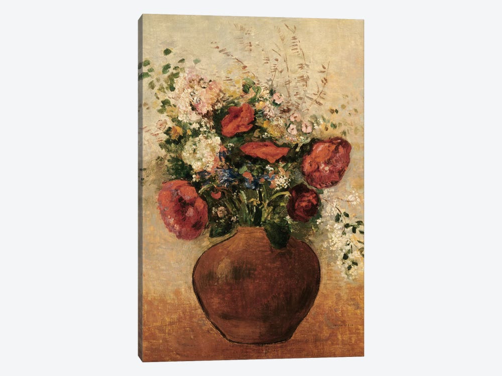 Vase of Flowers by Odilon Redon 1-piece Art Print