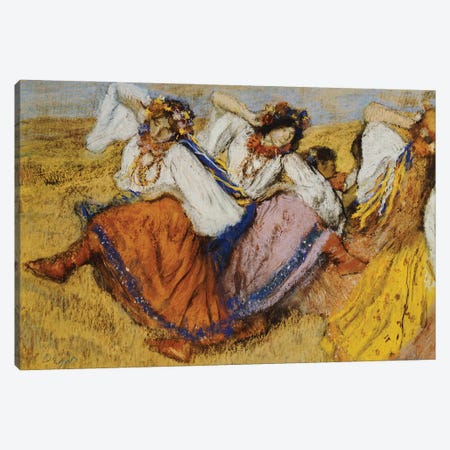 Russian Dancers, c.1895  Canvas Print #BMN5115} by Edgar Degas Canvas Art