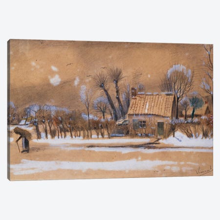Winter, 1881  Canvas Print #BMN5128} by Vincent van Gogh Canvas Artwork