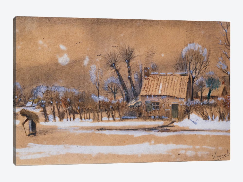 Winter, 1881  by Vincent van Gogh 1-piece Canvas Artwork