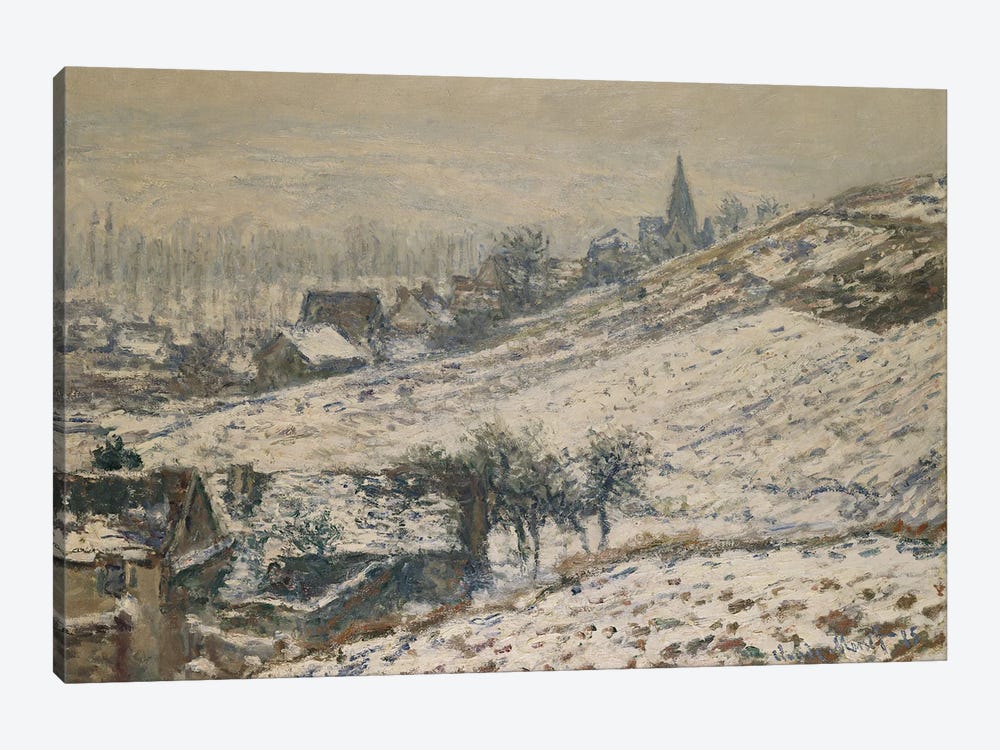 Winter in Giverny, 1885  1-piece Art Print