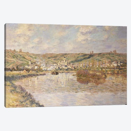 End of the Afternoon, Vetheuil  Canvas Print #BMN5167} by Claude Monet Canvas Art Print