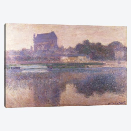 Vernon Church in Fog, 1893  Canvas Print #BMN5175} by Claude Monet Canvas Art